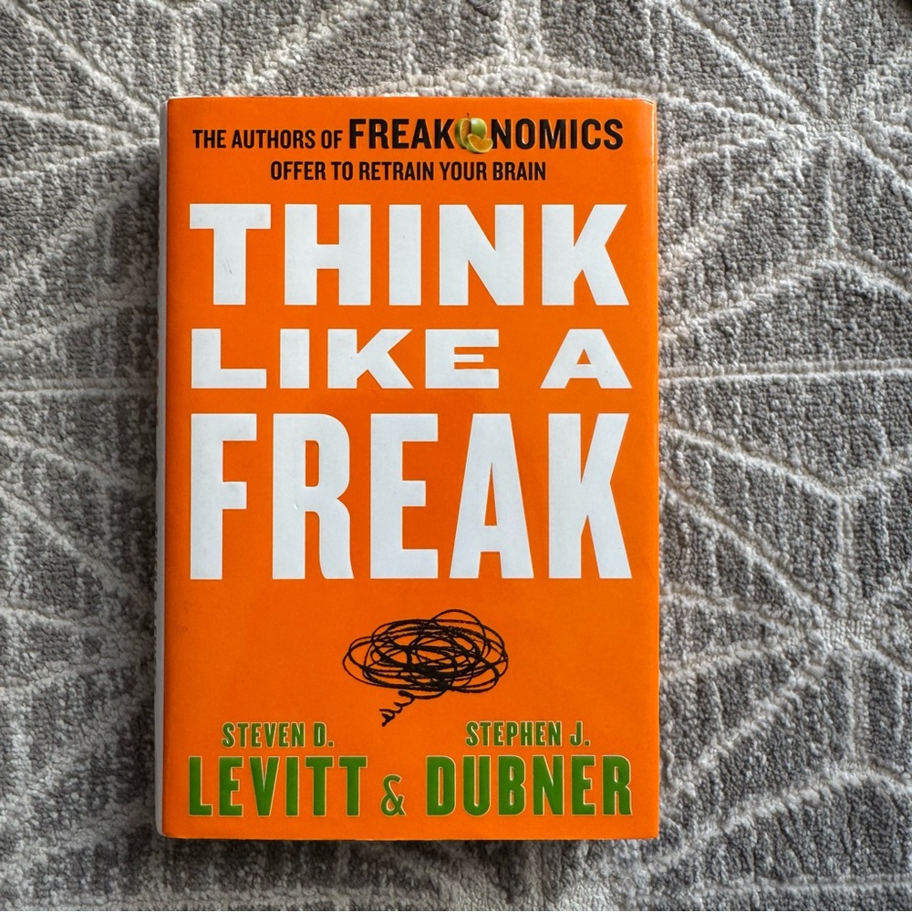 Think Like A Freak Book
